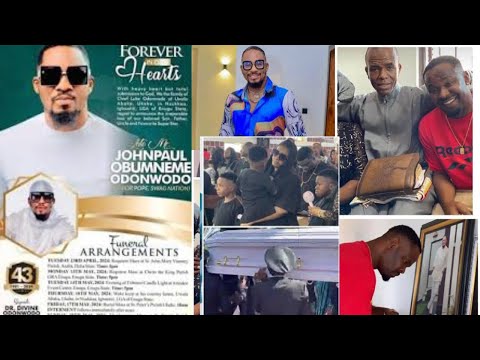 Emotional Farewell: Nollywood Stars Gather for Junior Pope&#039;s Heartfelt Burial