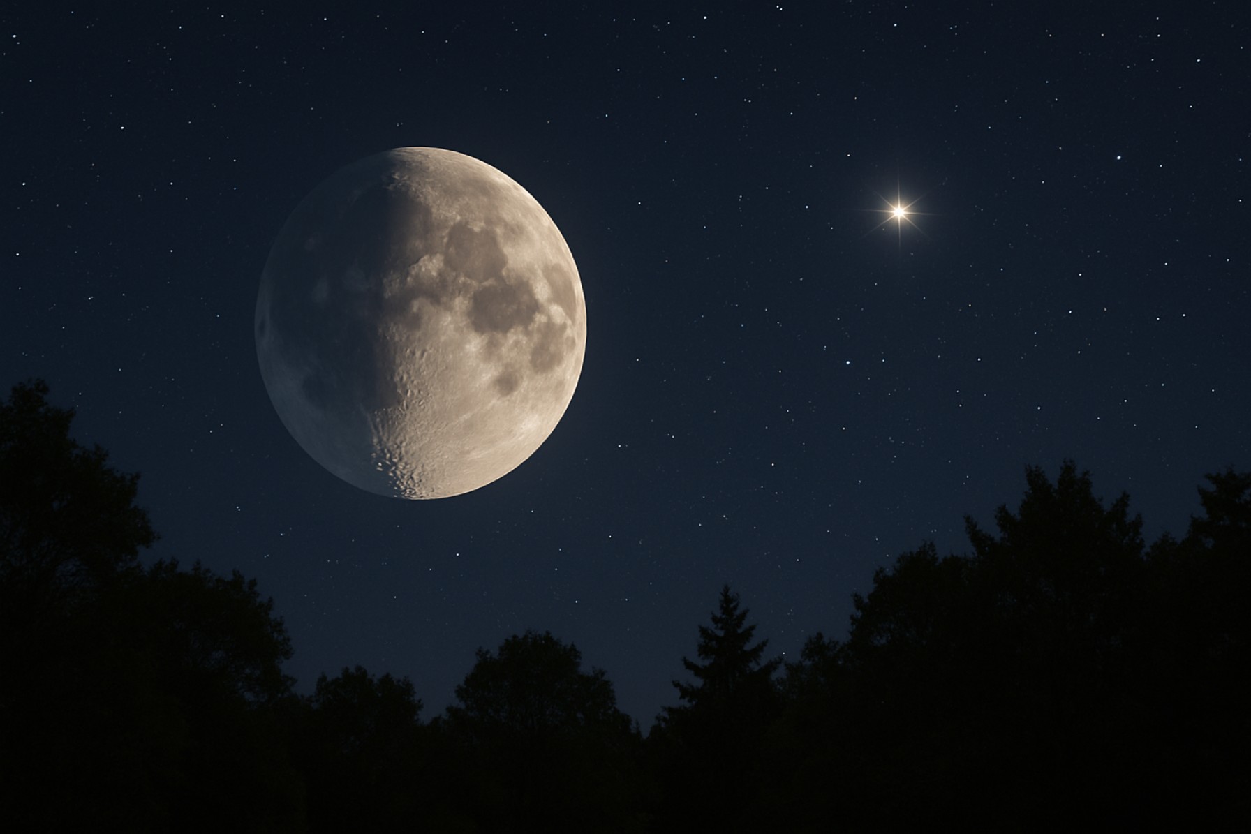 Moon and Star Showdown: Rare Cosmic Alignment Set to Dazzle Skywatchers on June 5